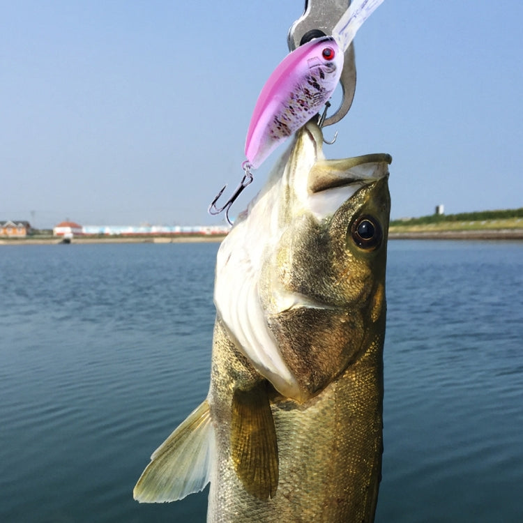 HENGJIA 6# 12cm Realistic Color Rock Plastic Hard Baits Fishing Lures Fishing Tackle Baits, Random Color Delivery