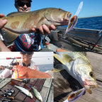 HENGJIA 6# 12cm Realistic Color Rock Plastic Hard Baits Fishing Lures Fishing Tackle Baits, Random Color Delivery