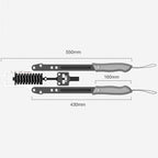 Adjustable Multifunctional Arm Force Device Anti-skid and Anti-off Chest Expander, Power Adjustment Range: 0-60kg