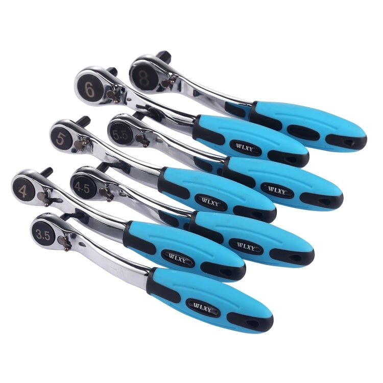 4.5mm Inner Hexagon 72 Teeth Handle Ratchet Wrench