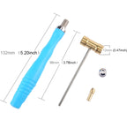 12mm Mini Round Head Small Copper Hammer — view 3