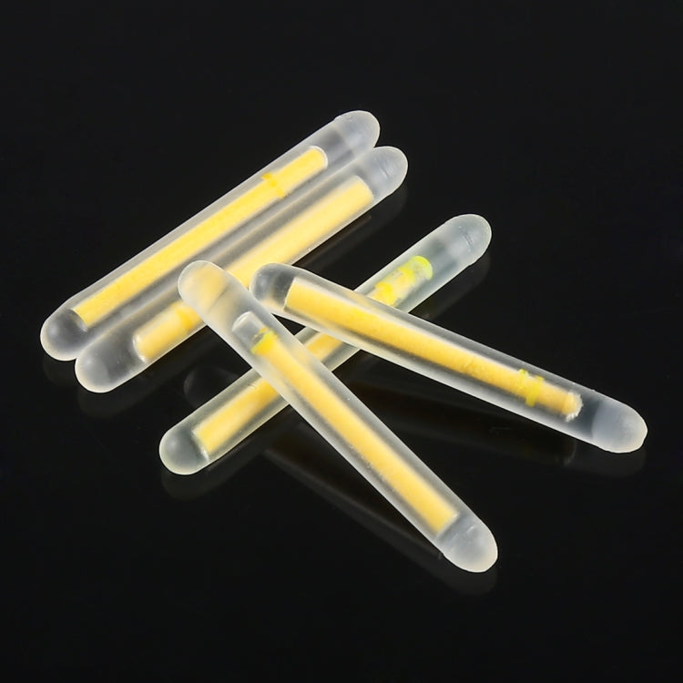 10 Packs OCEAN SUN Luminous Float Night Fishing Light Stick, Size: 4.5 x 37mm