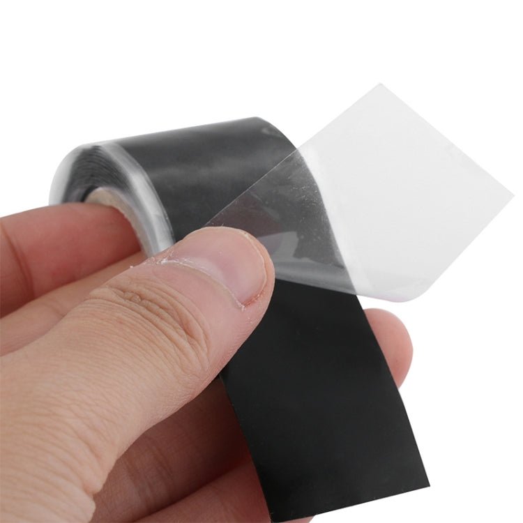 3m x 2.5cm Multi-function Waterproof High Temperature Resistance Water Pipe Wire Silicone Self-adhesive Tape