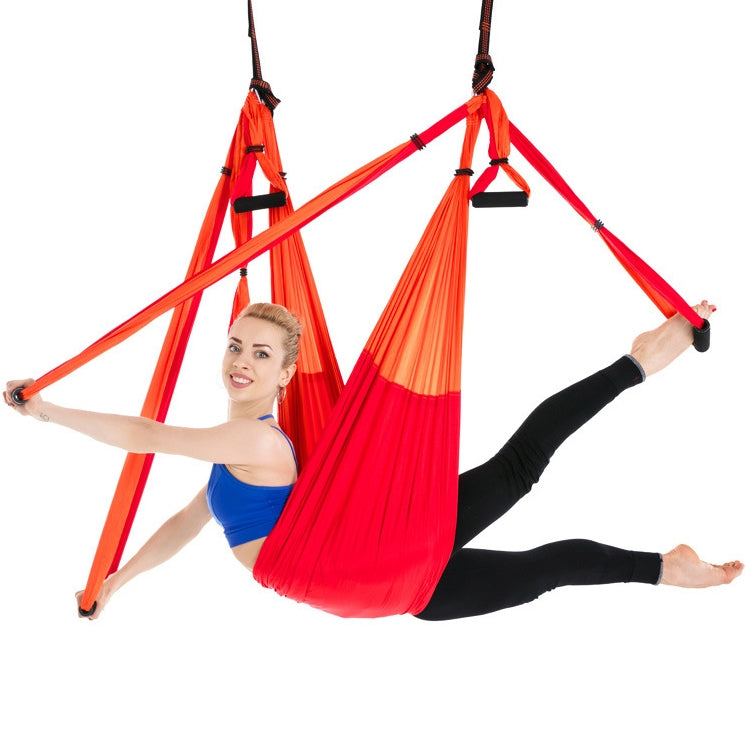 6 Handles Bodybuilding Handstand Inelasticity Aerial Yoga Hammock — view 25
