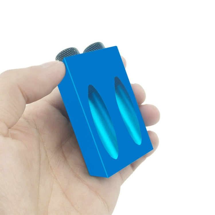 15 Degree Angular Oblique Aluminum Alloy Woodworking Hole Locator
