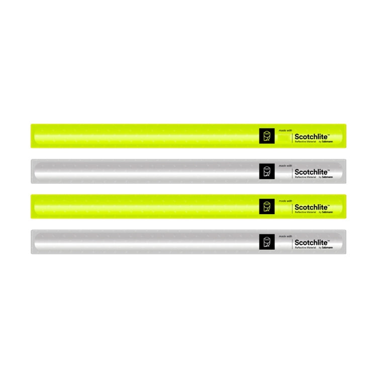 Original Xiaomi Youpin Scotchlite Reflective Wristband Safety Reflective Wrist Belt, 4 PCS