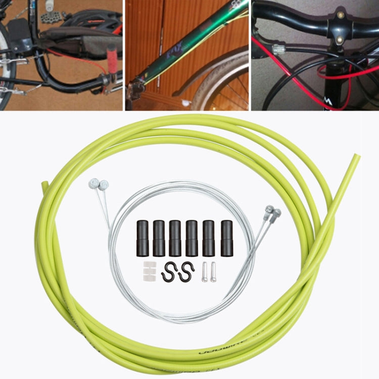 Universal Bicycle Brake Cable Tube Set — Red