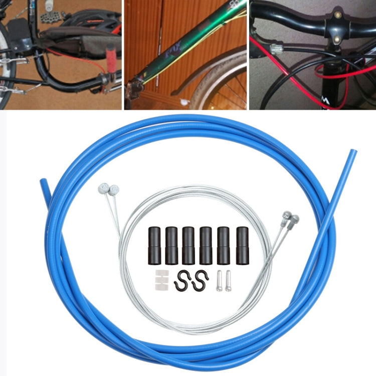 Universal Bicycle Brake Cable Tube Set — Yellow