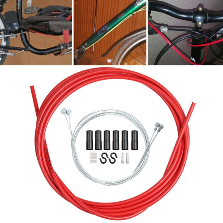 Universal Bicycle Brake Cable Tube Set — Black