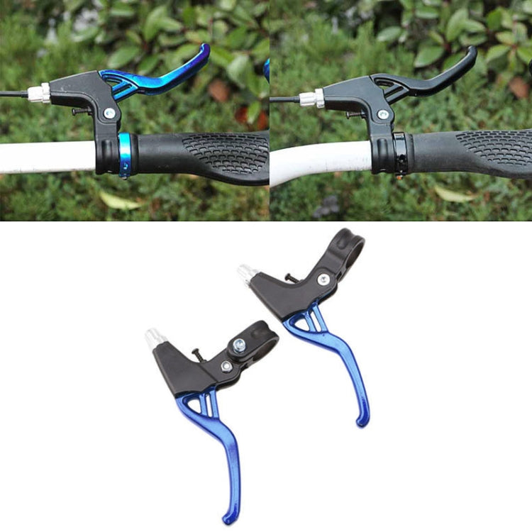 Mountain Bike Lightweight ALLOY Brake handle, Brake Silver, Brake Red, Brake Blue, Brake Black — Red