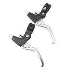 Mountain Bike Lightweight ALLOY Brake handle, Brake Silver, Brake Red, Brake Blue, Brake Black — Brake Silver