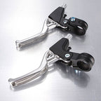 Mountain Bike Lightweight ALLOY Brake handle, Brake Silver, Brake Red, Brake Blue, Brake Black — Brake Red