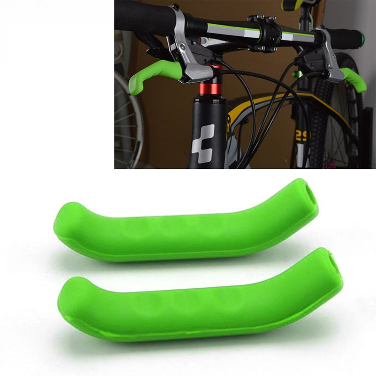 1Pair Universal Type Bicycle Brake Silicone Protection Covers, Brake Covers Yellow, Brake Covers Red, Brake Covers Blue, Brake Covers Green — Red
