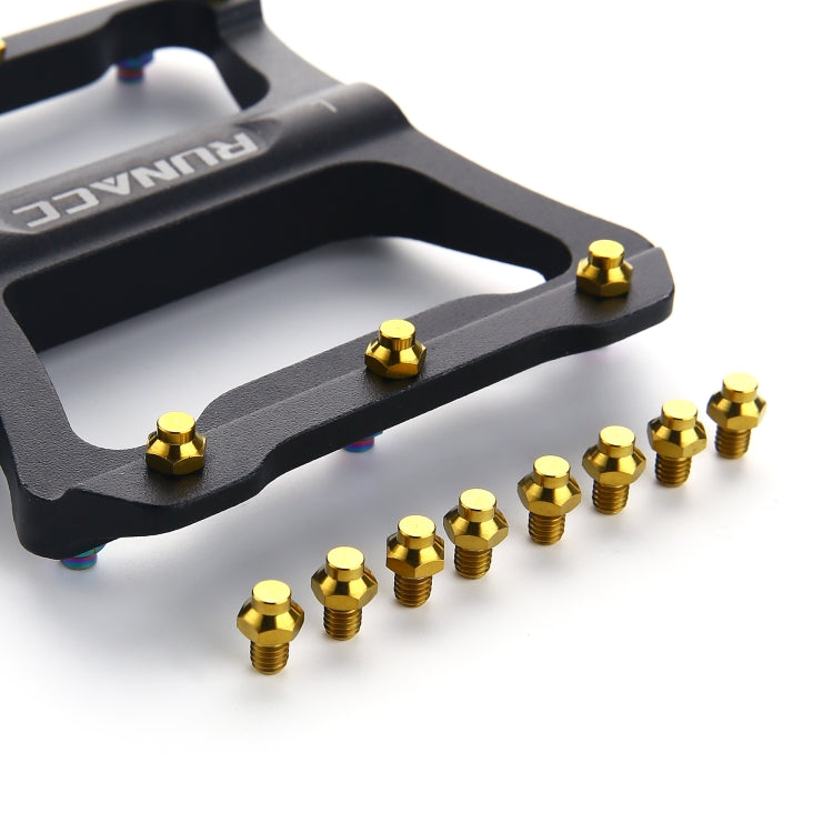 8 PCS/Set Titanium Alloy Bicycle Pedal Anti-slip Screw M4 — view 5