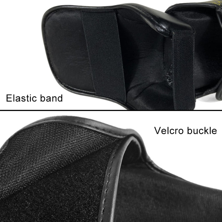 MTB SJ-004B Freestyle Grappling Thai Boxing Taekwondo Thickening Leg Guards Protective Gear, Size: L