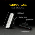 Rainbow Bike Tail Light MTB Bicycle Rear Light