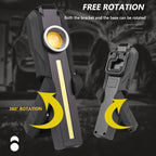 1902B Flashlight Rechargeable Lantern 4 Lighting Mode