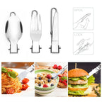 DS-101 Portable Outdoor Camping Cooking Set Picnic Boiler Cookware Combination