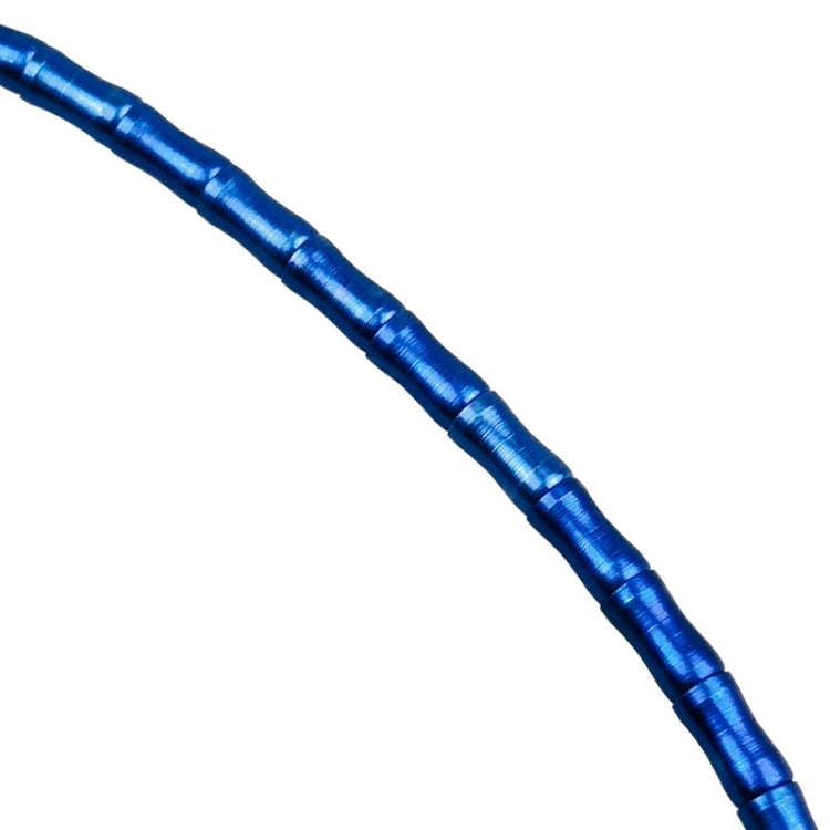 BIKERSAY Bicycle Fishbone Variable Speed Cable Tube Set Aluminum Alloy Bamboo Joint Line Pipes — 1m Silver