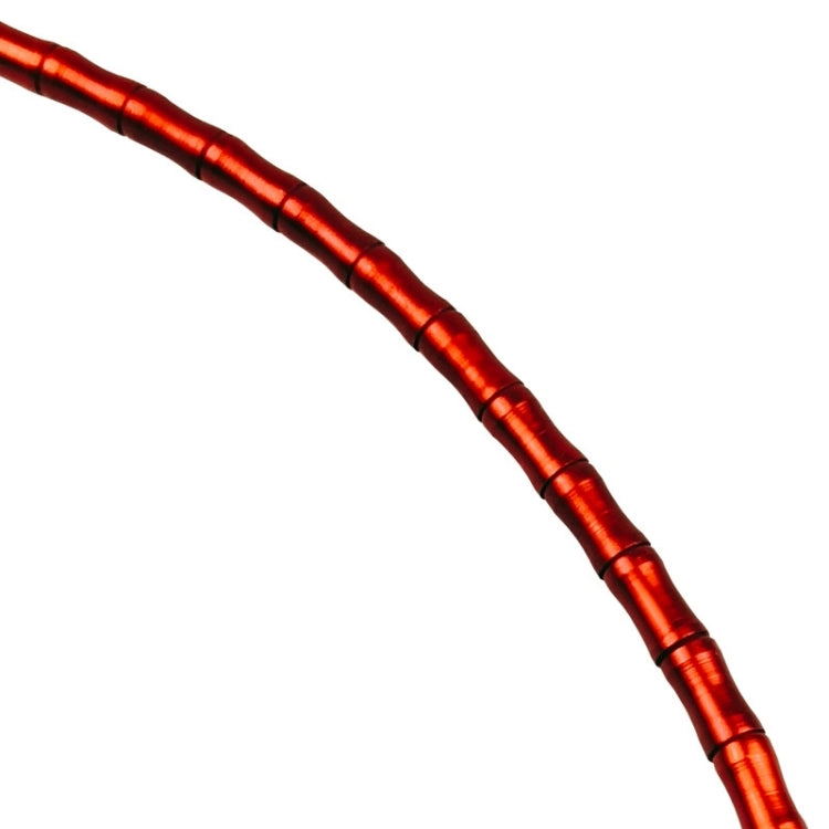 BIKERSAY Bicycle Fishbone Variable Speed Cable Tube Set Aluminum Alloy Bamboo Joint Line Pipes — 1m Purple
