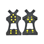 10 Teeth Ice Claw Outdoor Non-slip Shoes Covers for Ice Snow Ground, Size : XL