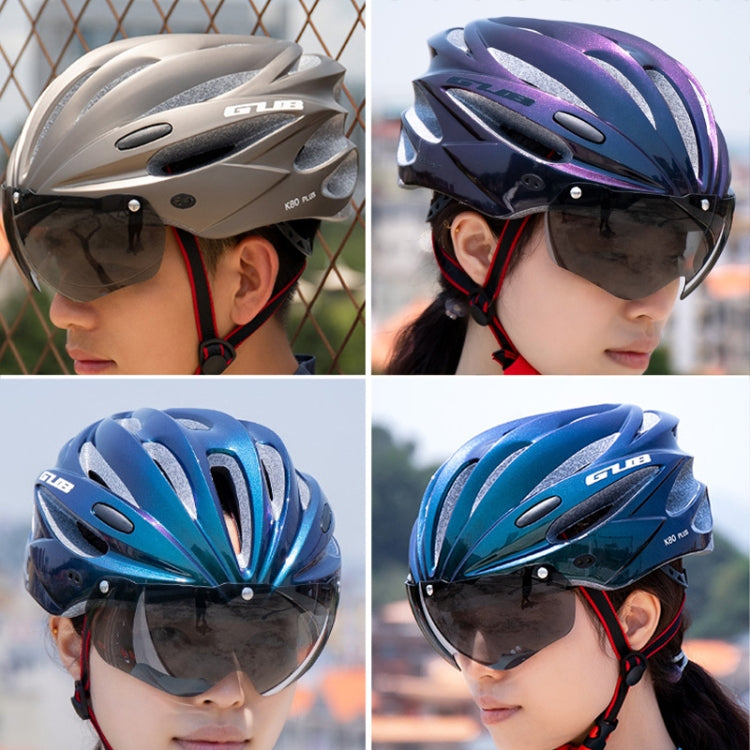 GUB K80 Plus Bike Helmet With Visor And Goggles