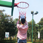 Polyester Rope Basketball Frame Net (White Red Blue), Regular Edition