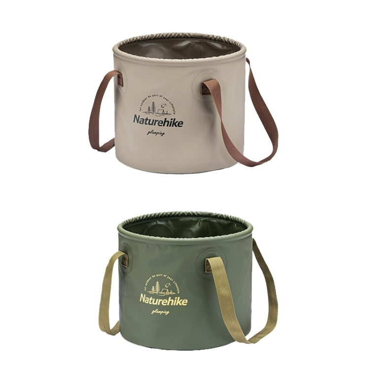 Naturehike NH20SJ040 10L PVC Outdoor Camping Foldable Water Storage Bucket