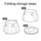 Naturehike NH20SJ040 10L PVC Outdoor Camping Foldable Water Storage Bucket