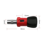 Multifunctional Inner Hexagonal Interface Ratchet Screw Batch