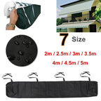 Retractable Roller Blind Awning Waterproof and Dustproof Protective Cover, Length: 3m