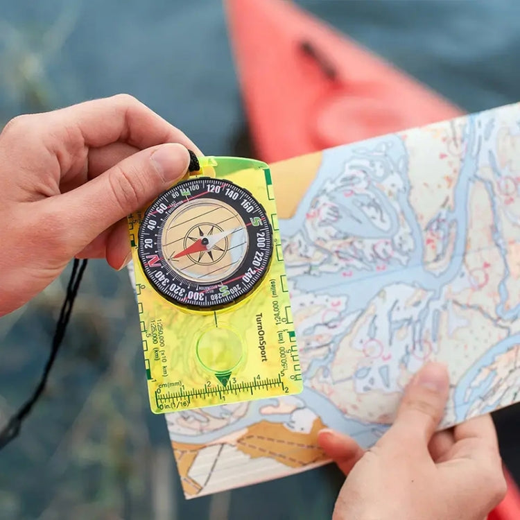 2pcs DC361 Outdoor Multifunctional Compass Map Scale — view 7