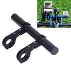 HLD-208 Mountainous Bicycle Carbon Fiber Handlebar Extension Frame Flashlight Bracket
