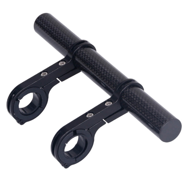 HLD-208 Mountainous Bicycle Carbon Fiber Handlebar Extension Frame Flashlight Bracket