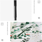 Creative Fresh Style Three Fold Silver Tape Anti Ultraviolet Sunshade Umbrella