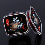 1.5C 0.203mm 2.46kg Nodules Tension 2.99kg Straight Line Tension 50m Strong Imported Raw Silk Nylon Fishing Line