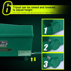 PGM Golf Ball Dispenser Automatic Tee Up Machine with Club Rack, Size: 62x32x32cm