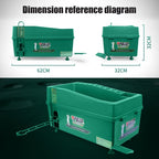 PGM Golf Ball Dispenser Automatic Tee Up Machine with Club Rack, Size: 62x32x32cm