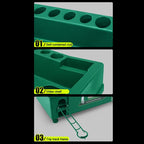 PGM Golf Ball Dispenser Automatic Tee Up Machine with Club Rack, Size: 62x32x32cm