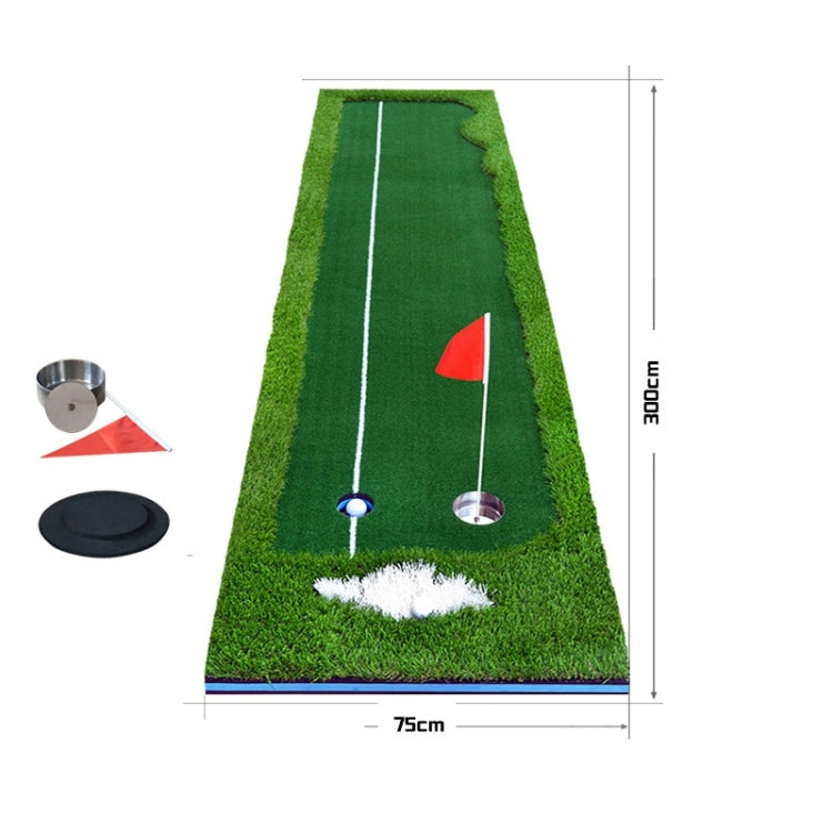 PGM Golf Four Colors Putting Mat Push Rod Trainer, Size: 75x300cm