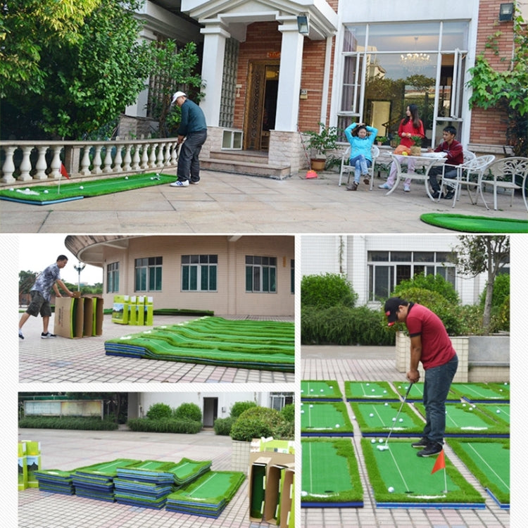PGM Golf Four Colors Putting Mat Push Rod Trainer, Size: 75x300cm