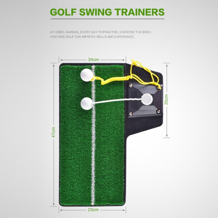 PGM Golf 66 Grass Putting Mat Push Rod Trainer, Size: 48x23cm, 66 Grass, 66 Grass