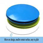 1 Pair 17.8cm Fitness Exercise Core Training Abdominal Workout Gliding Discs Sliding Disc