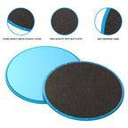 1 Pair 17.8cm Fitness Exercise Core Training Abdominal Workout Gliding Discs Sliding Disc
