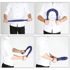 50kg Electroplating Spring Hand Grips Arm Strength Brawn Training Device
