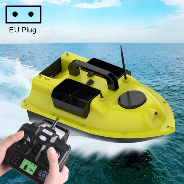 D18B GPS Outdoor Double Motors Fishing Bait Boat with 3 Bait Containers, US Plug