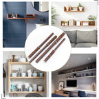 10 PCS Concealed Layer Board Pin Wall Bookshelf Invisible Bulkhead Nail, 10x145mm