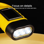 AOTU AT5503 Outdoor Solar Hand-Crank Power Emergency LED Flashlight