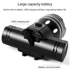 BG-1901 Bicycle USB Charging Speaker Front Lamp Multi-Function Cycling Equipment, 150LM — view 7