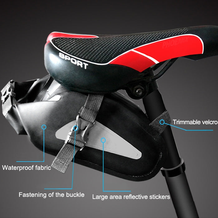Outdoor Waterproof Multi-functional PVC Bag Tool Bag for Bicycle — view 5